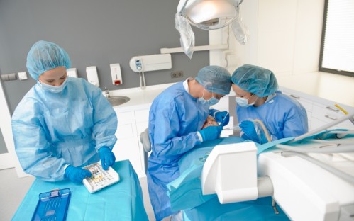 Zabieg w klinice Dental Design